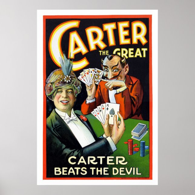 Poster Carter Magic (Devant)