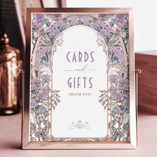 Poster Cartes & Cadeaux Signale Art Nouveau Vintage par M