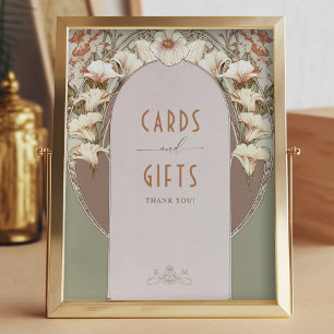 Poster Cartes & Cadeaux Signale Art Nouveau Vintage par M