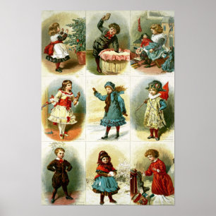Poster Cartes de Noël
