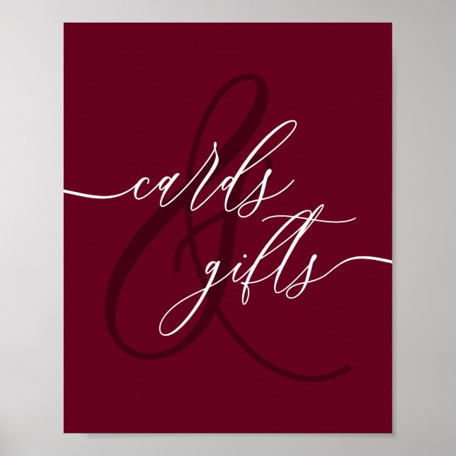 Poster Cartes et cadeaux Bourgogne (Devant)