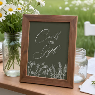 Poster Cartes et cadeaux Burange Fleur sauvage Mariage