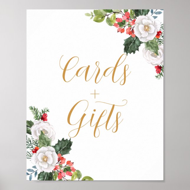 Poster Cartes et Cadeaux de Noël d'Hiver Enterrement de V (Devant)