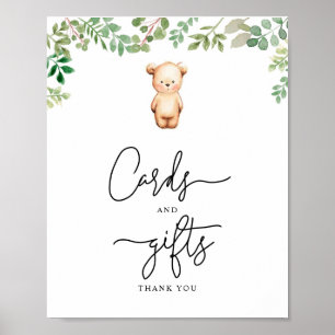Poster Cartes et cadeaux Eucalyptus On peut à peine atten