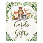 Cartes et cadeaux Fête du Baby shower de la forêt 