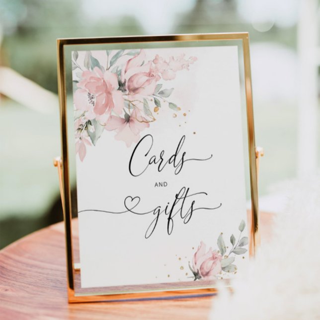 Poster Cartes et cadeaux floral (Créateur téléchargé)