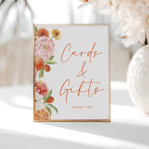 Poster Cartes et cadeaux floraux Citrus téléchargeables