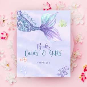 Poster Cartes et cadeaux Mermaid Under the Sea Books