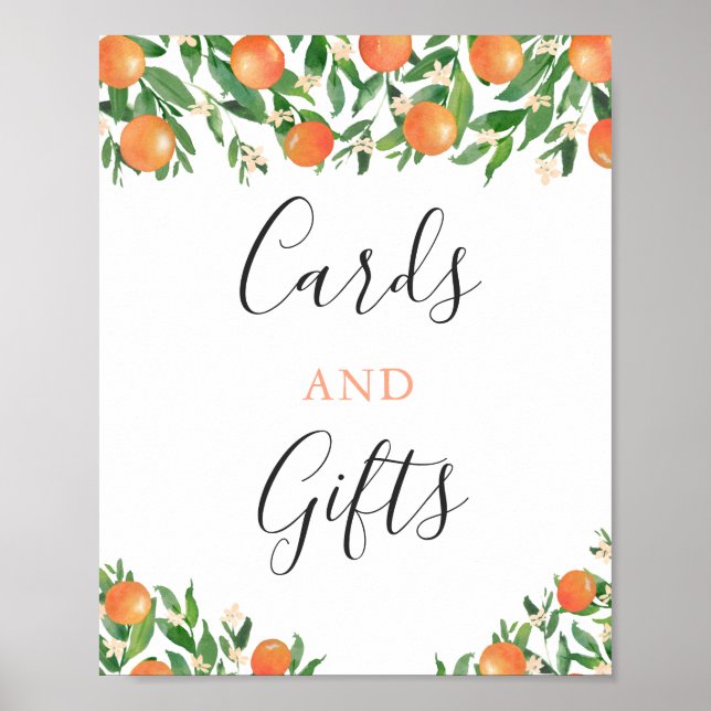 Poster Cartes Et Cadeaux Petite Cutie Baby shower Signali (Devant)