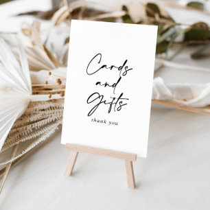 Poster Cartes et cadeaux Symbole moderne et élégant