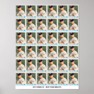 Poster Cartes non coupées de Roy Hobbs