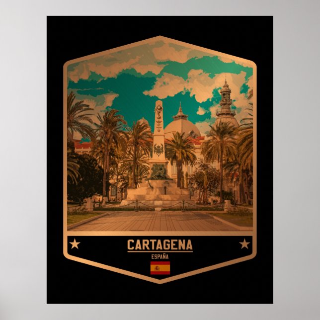 Poster Carthagène (Devant)