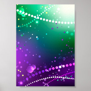 Poster Carthagène Solive Purple