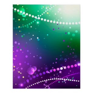 Poster Carthagène Solive Purple