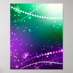 Poster Carthagène Solive Purple