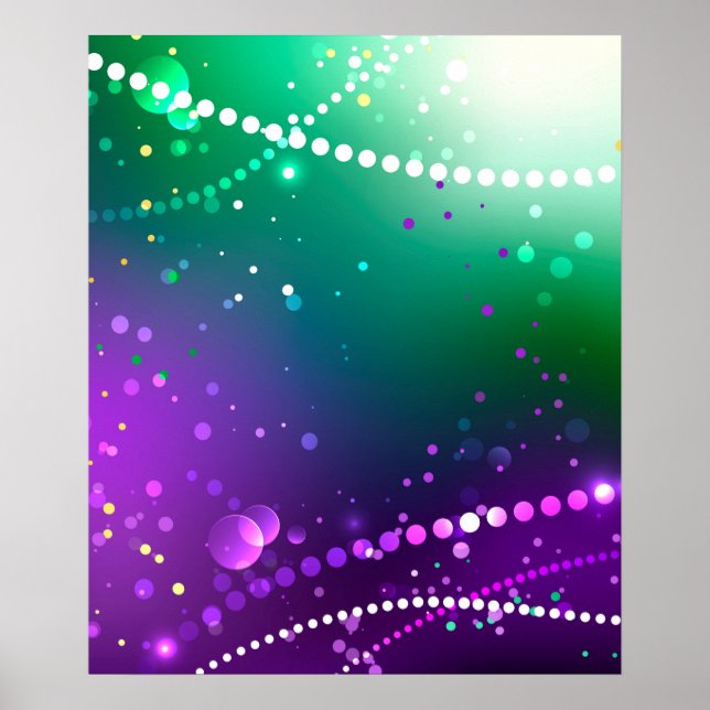 Poster Carthagène Solive Purple (Devant)