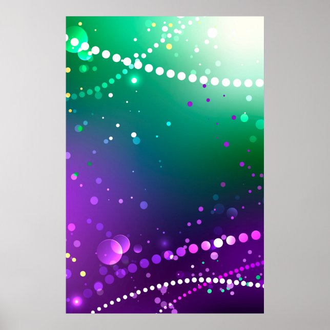 Poster Carthagène Solive Purple (Devant)