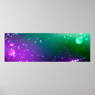 Poster Carthagène Solive Purple