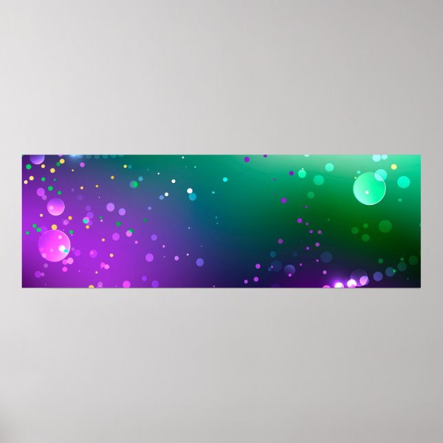 Poster Carthagène Solive Purple (Devant)