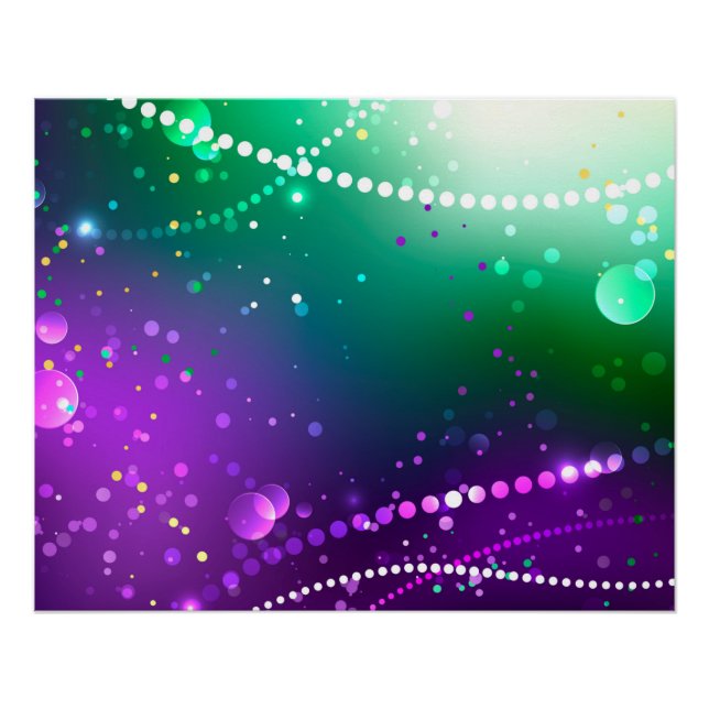 Poster Carthagène Solive Purple (Devant)