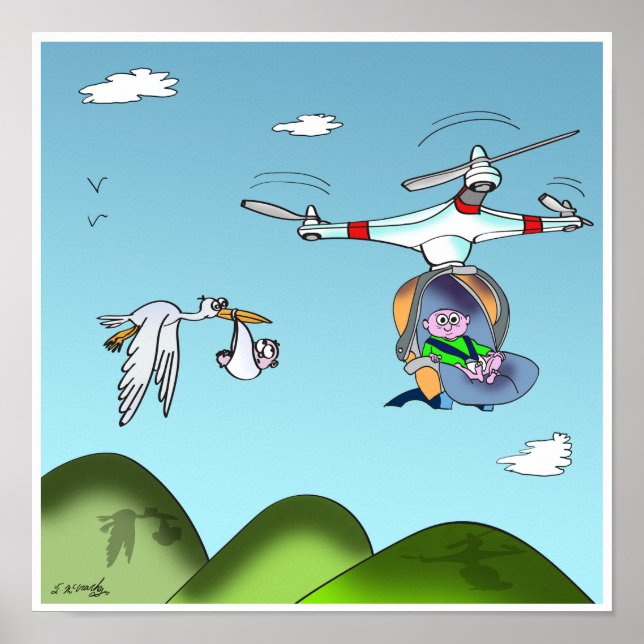 Poster Carton de drone 9482 (Devant)