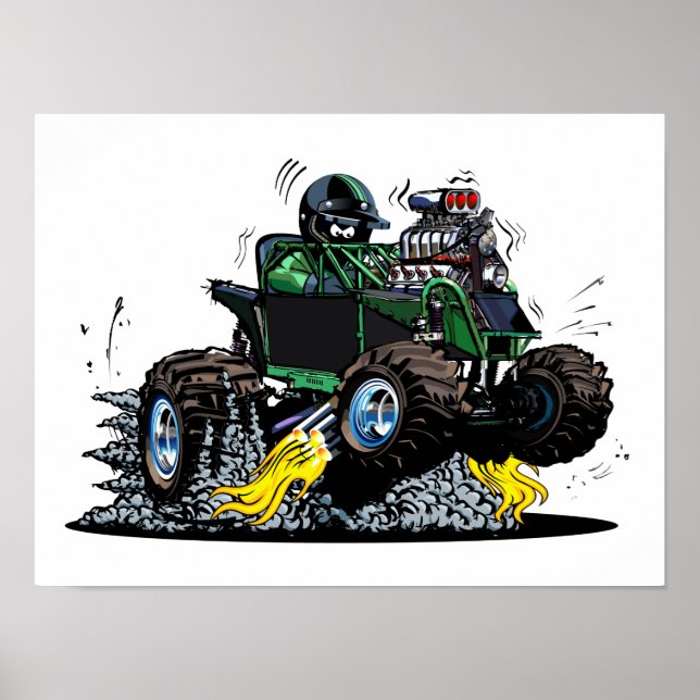 Poster Cartoon buggy (Devant)