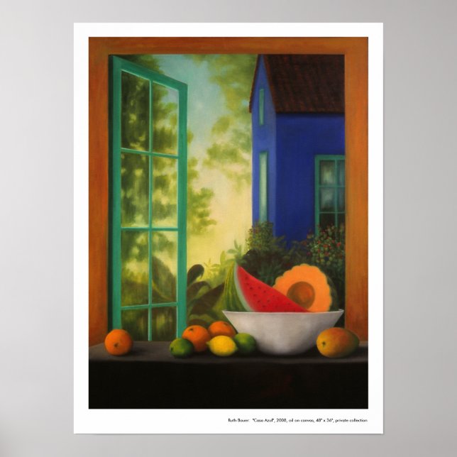 Poster : "Casa Azul" (Devant)