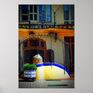 Poster Casa Batllo Barcelona Espagne