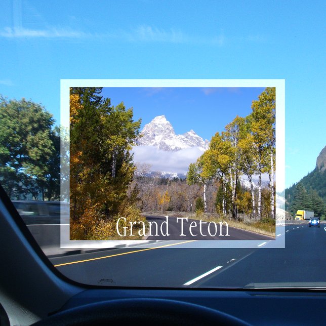 Poster Cascade Canyon, Grand Teton National Park (Créateur téléchargé)