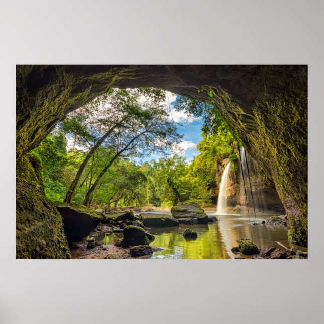 Poster Cascade de Haew Suwat (Devant)