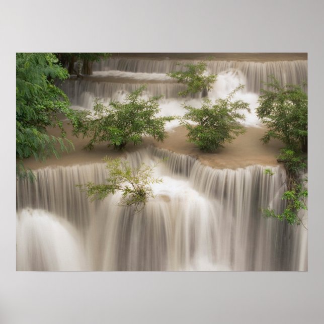 Poster Cascade de Huai Mae Khamin | Thaïlande (Devant)