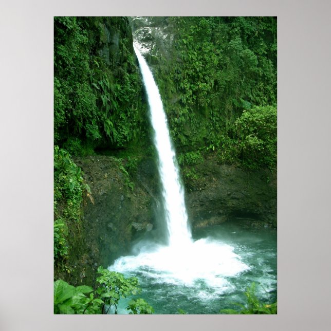 Poster Cascade de La Paz, Costa Rica (Devant)