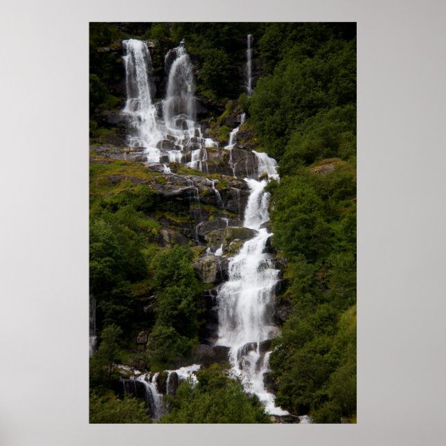 Poster Cascade de Volefossen (Devant)