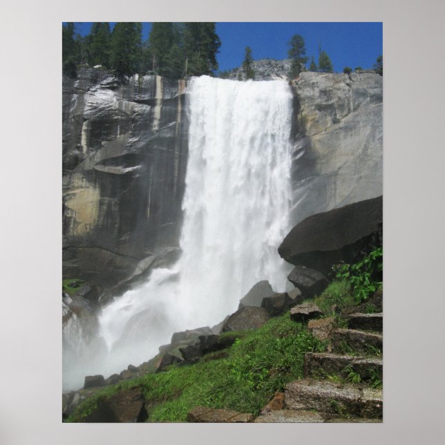 Poster Cascade de Yosemite (Devant)