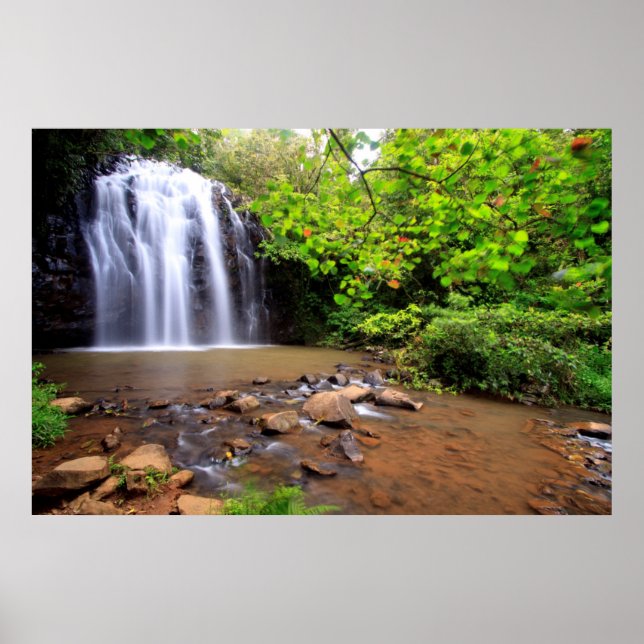 Poster Cascade d'Ellinjaa, Australie (Devant)