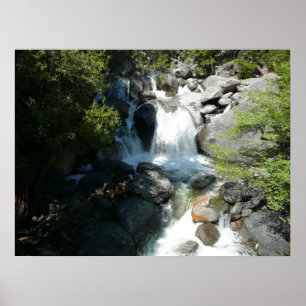 Poster Cascade Falls dans le parc national de Yosemite