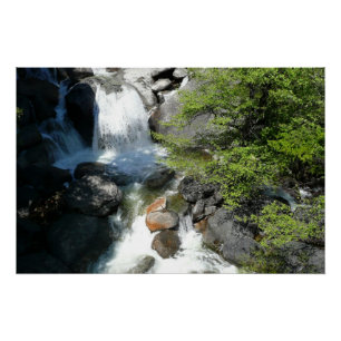 Poster Cascade Falls dans le parc national de Yosemite