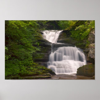 Poster Cascade Finger Lakes Imprimer