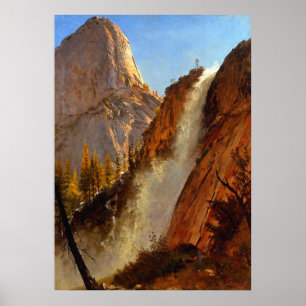Poster Cascade Liberty Cap Parc Yosemite 1873