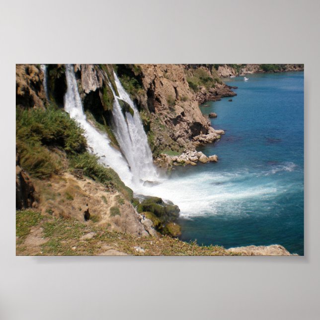 Poster Cascade turque Duden (Antalya) (Devant)