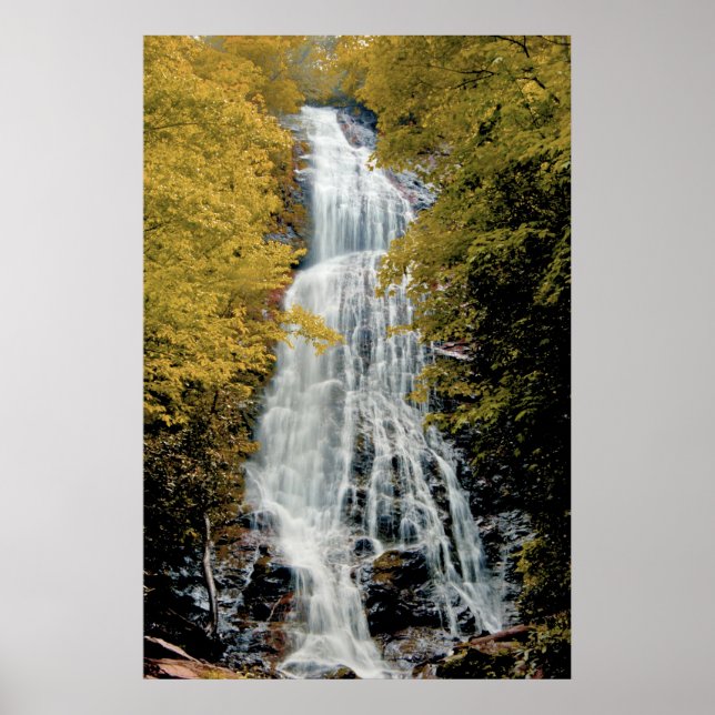 Poster Cascades Great Smokey Mountain NP (Devant)