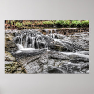 Poster Cascading Creek - Austin, Texas