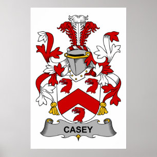 Poster Casey Family Crest