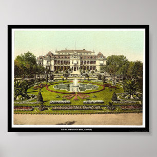 Poster Casino, Frankfort sur Main, Allemagne