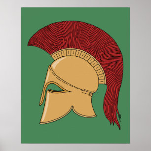 Poster Casque Corinthien
