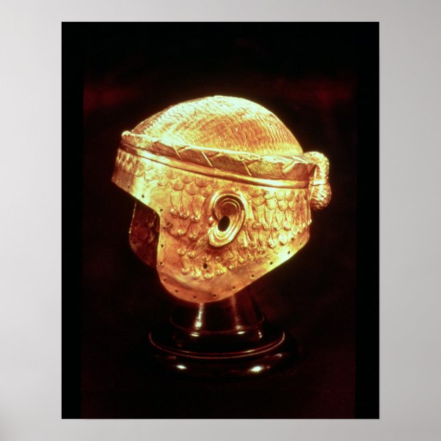 Poster Casque électrique du roi Mes-Kalem-Dug (Devant)