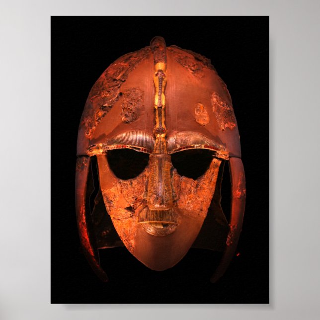 Poster Casque Sutton Hoo (Devant)
