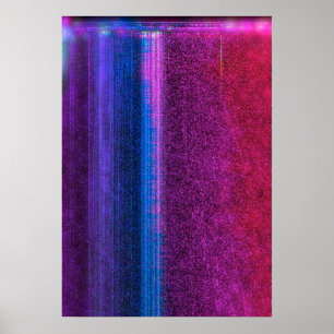 Poster Casquette arc-en-ciel