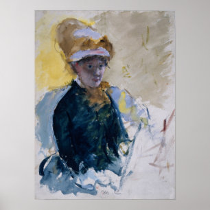 Poster Cassatt - Autoportrait