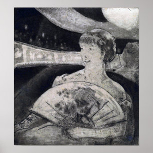 Poster Cassatt - En Boîte D'Opéra